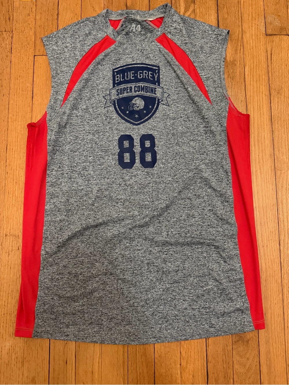 NFL Super Combine Blue Grey Shirt